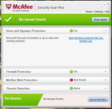 mcafee free version|McAfee FreeScan Installation.
